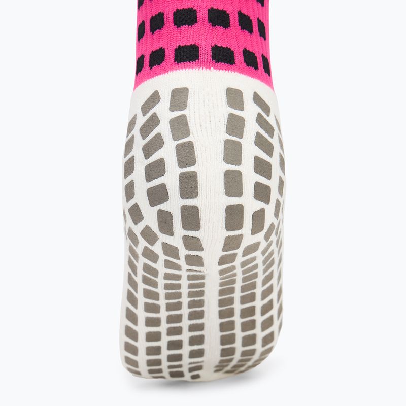 Шкарпетки футбольні TRUsox Mid-Calf Cushion 3.0 Limited Edition pink/black 4