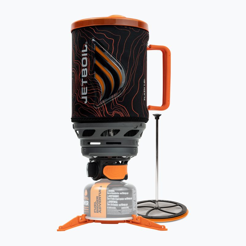 Плита туристична Jetboil Flash Java Personal Cooking System + Coffee Press Silicone topo 3