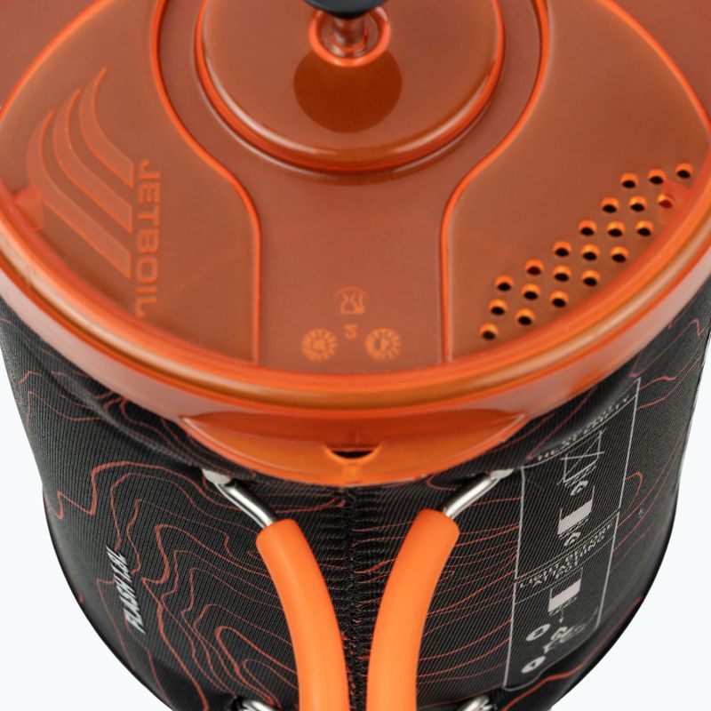 Плита туристична Jetboil Flash Java Personal Cooking System + Coffee Press Silicone topo 6