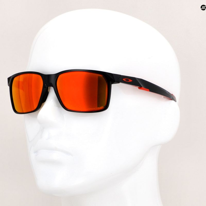 Сонцезахисні окуляри Oakley Portal X polished black/prizm ruby polarized 14