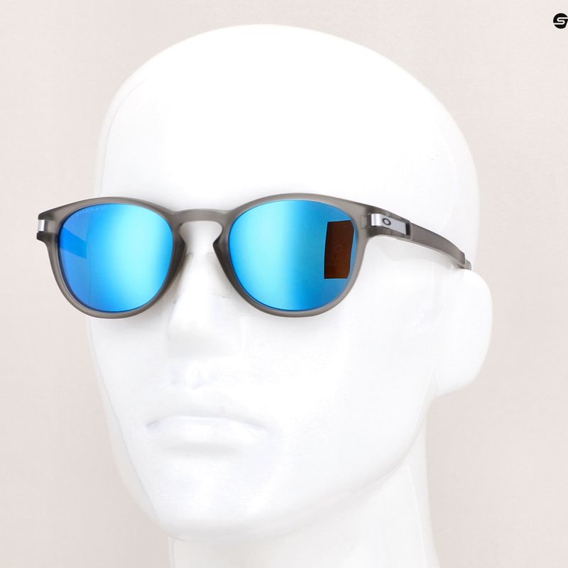 Сонцезахисні окуляри Oakley Latch matte grey ink/prizm sapphire polarized 14