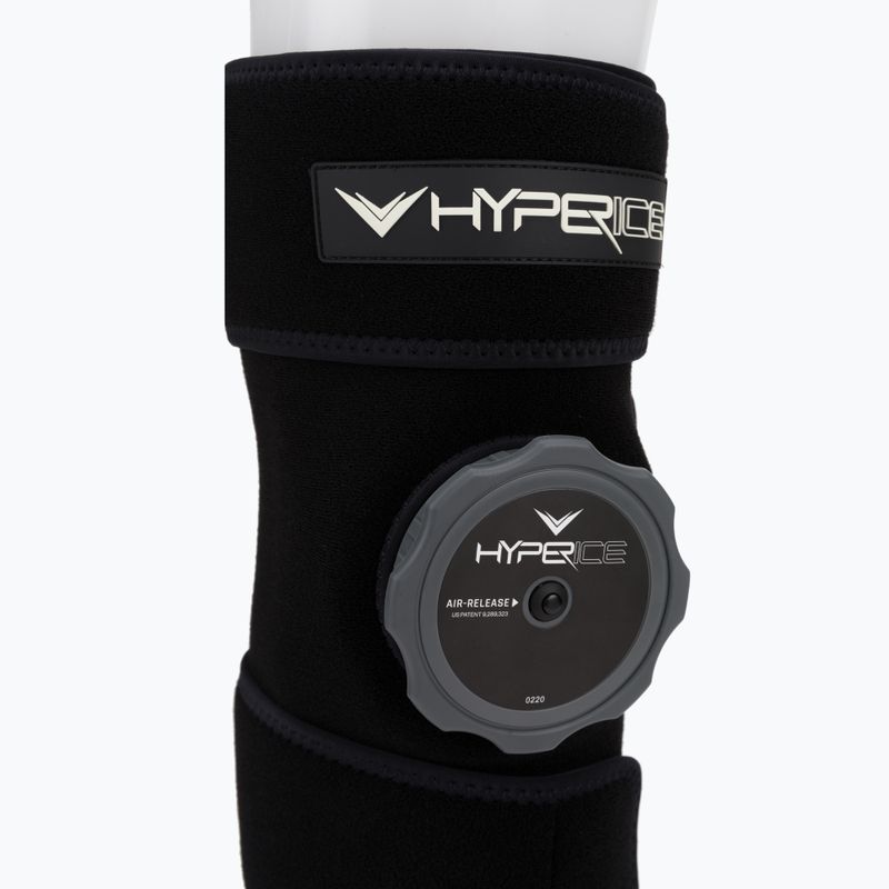 Рукав компресійний охолоджувальний для коліна Hyperice чорний 10010001-00 4