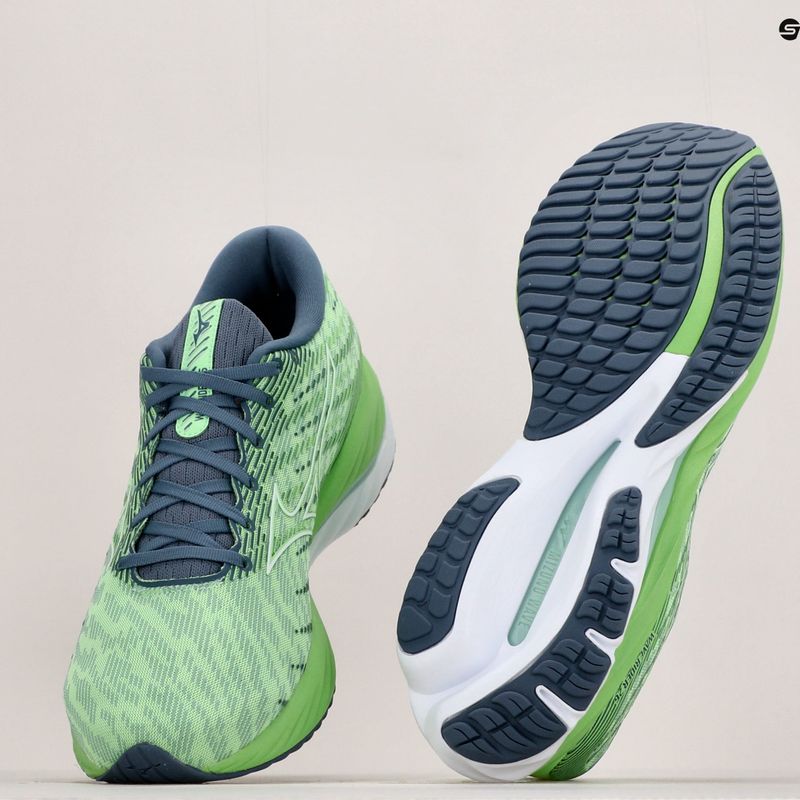 Чоловічі бігові кросівки Mizuno Wave Rider 26 909 c/білий/китайський синій 11