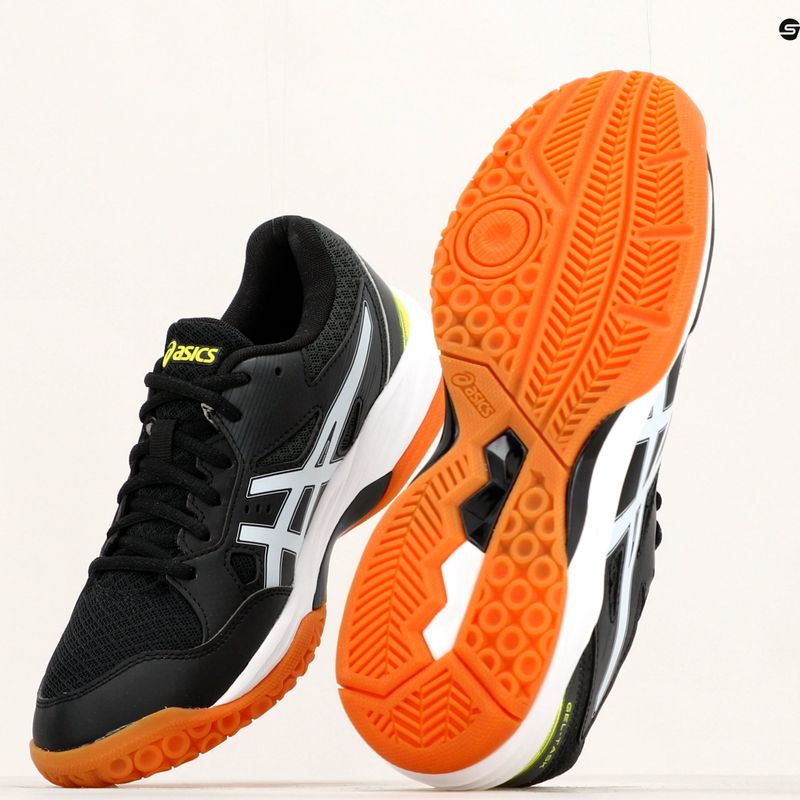 Кросівки волейбольні чоловічі ASICS Gel-Task 3 black / white 12