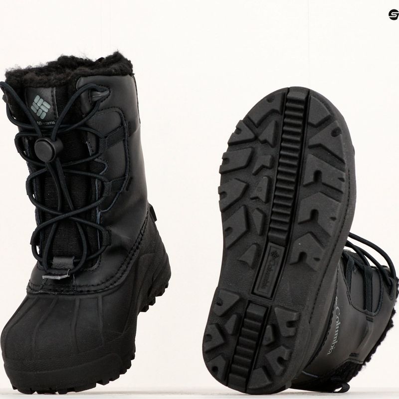 Черевики зимові дитячі Columbia Bugaboot Celsius Children black/graphite 21