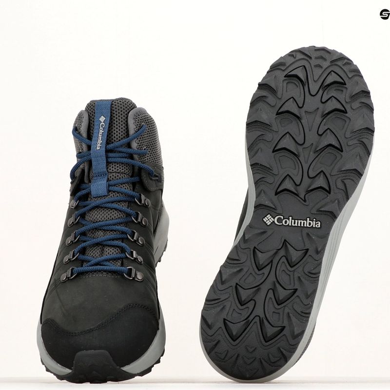 Чоловічі трекінгові черевики Columbia Trailstorm Crest Mid WP акула/адмірал 21