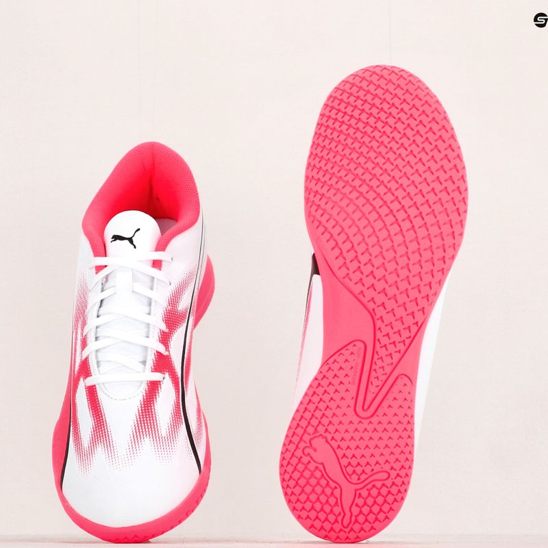 Футбольні бутси чоловічі PUMA Ultra Play It puma white/puma black/fire orchid 16