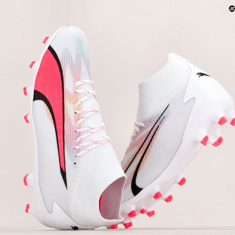 Футбольні бутси дитячі PUMA Ultra Pro Fg/Ag Jr puma white/puma black/fire orchid 17