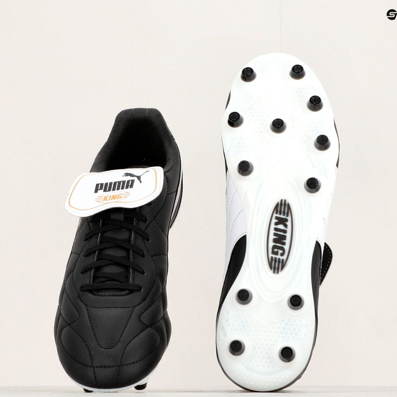 Футбольні бутси чоловічі PUMA King Top Fg/Ag puma black/puma white/puma gold 17