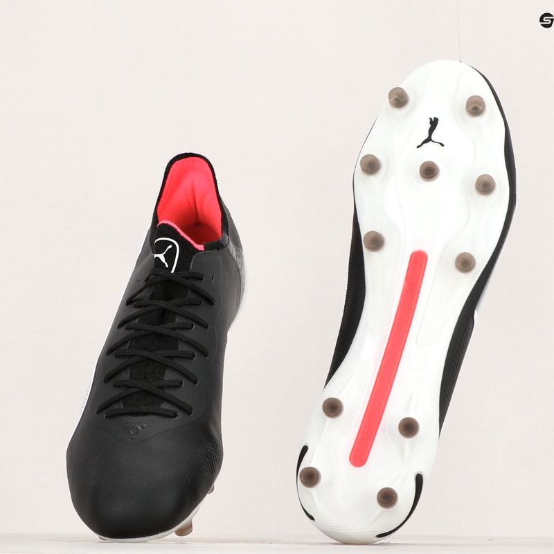 Футбольні бутси чоловічі PUMA King Ultimate Fg/Ag puma black/puma white 22