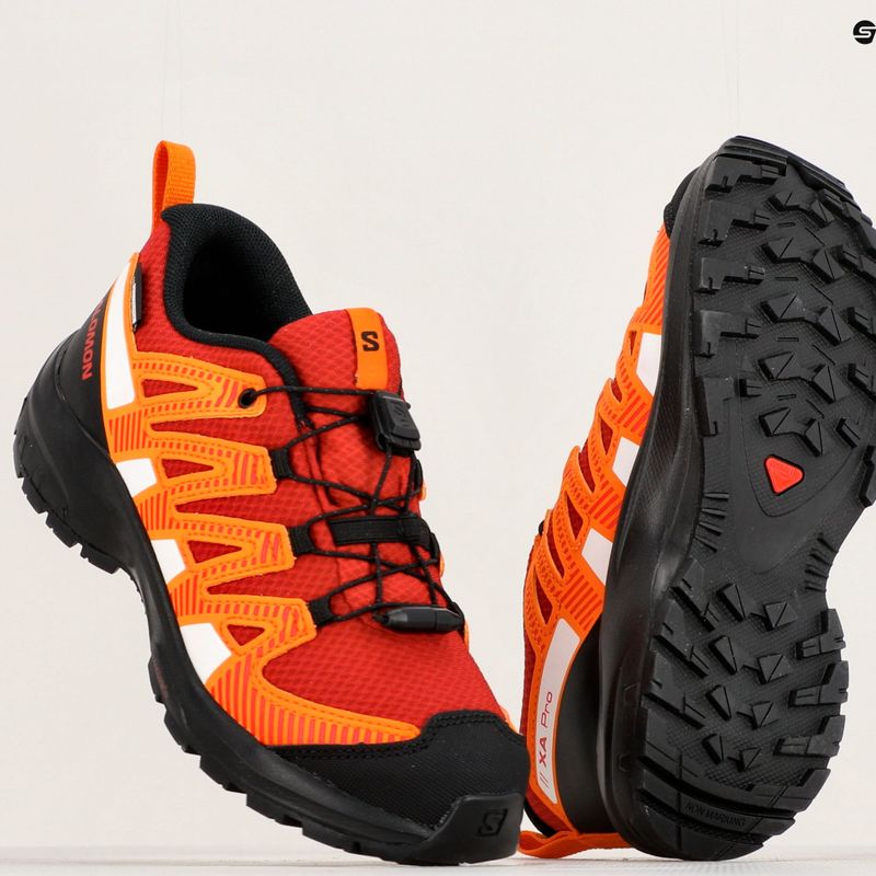 Взуття трекінгове жіноче Salomon Xa Pro V8 CSWP red/black/opeppe 18