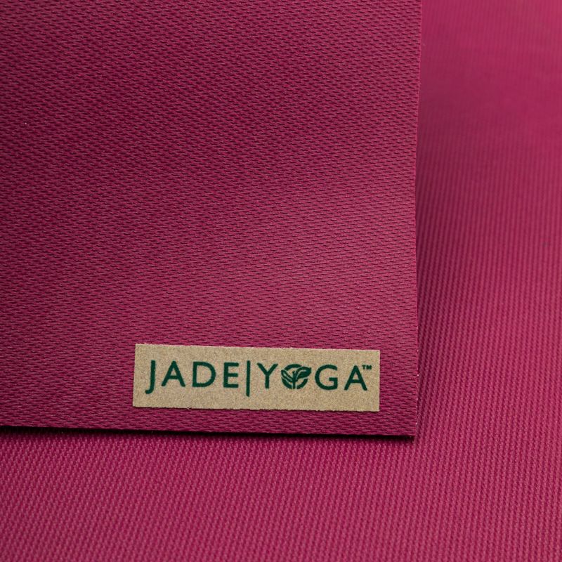Килимок для йоги JadeYoga Harmony 3/16'' 68'' 5 mm бордовий 368RB 3
