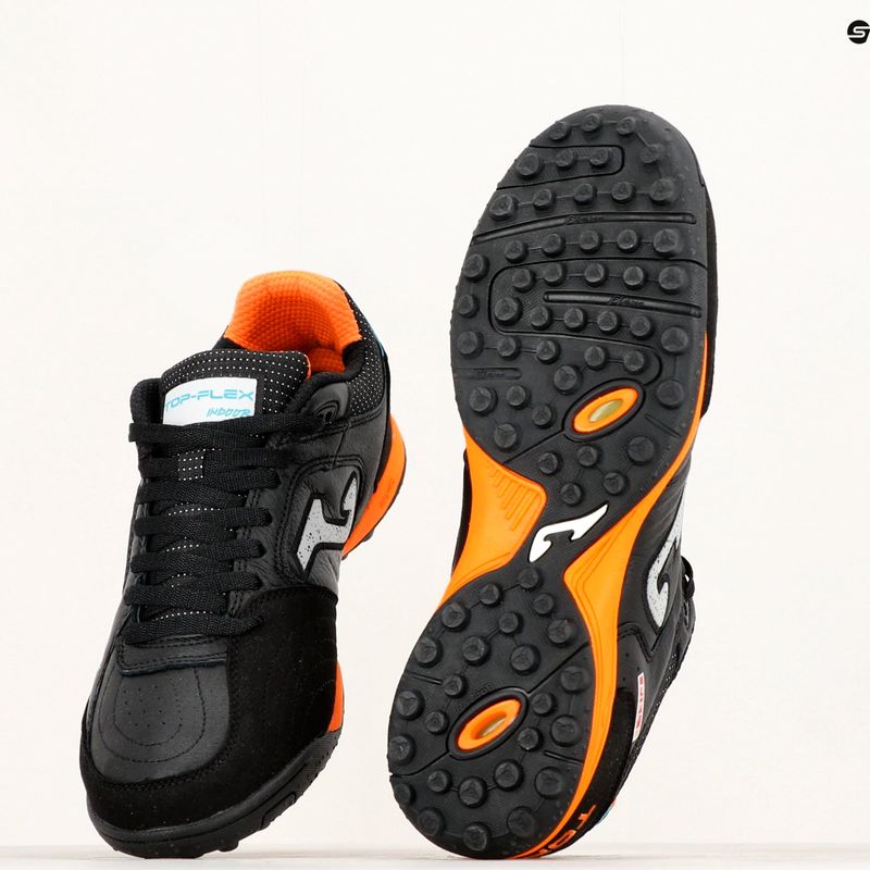 Чоловічі футбольні бутси Joma Top Flex TF чорні 12