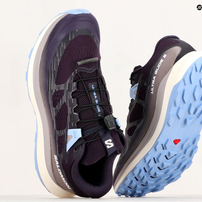 Кросівки для бігу жіночі Salomon Ultra Glide 2 nightshade/vanilla ice/serenity 20