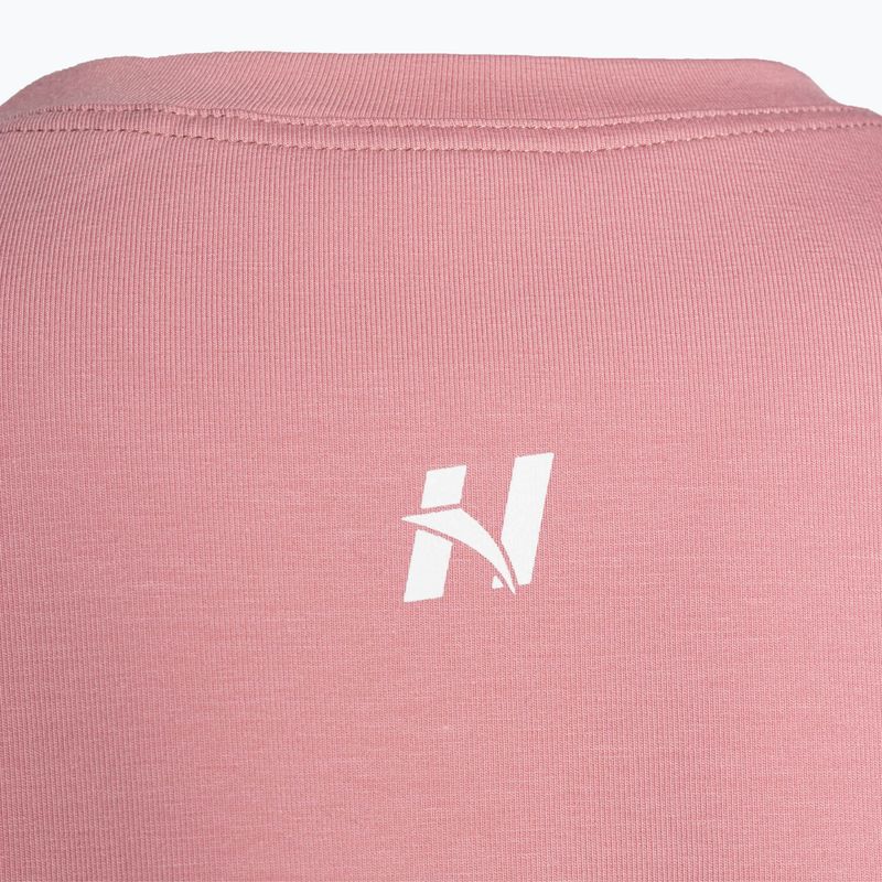 Жіноча тренувальна футболка NEBBIA Invisible Logo old rose 9