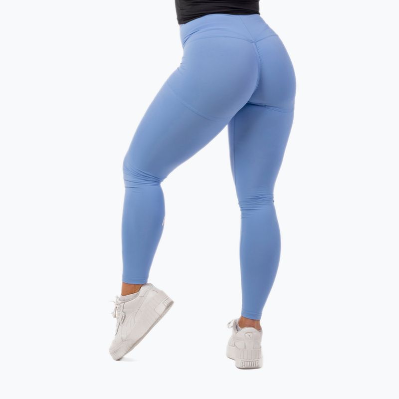 Легінси жіночі NEBBIA Active High-Waist Smart Pocket блакитні 4022420 6