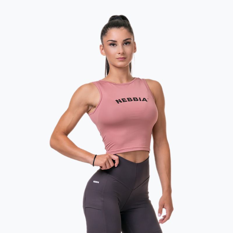 Майка тренувальна жіноча NEBBIA Fit & Sporty рожева 5770710