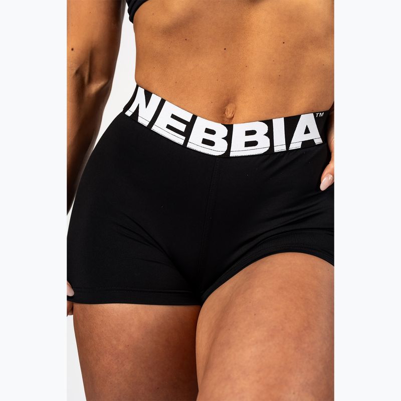 Шорти для тренувань жіночі NEBBIA Glute Pump black 4