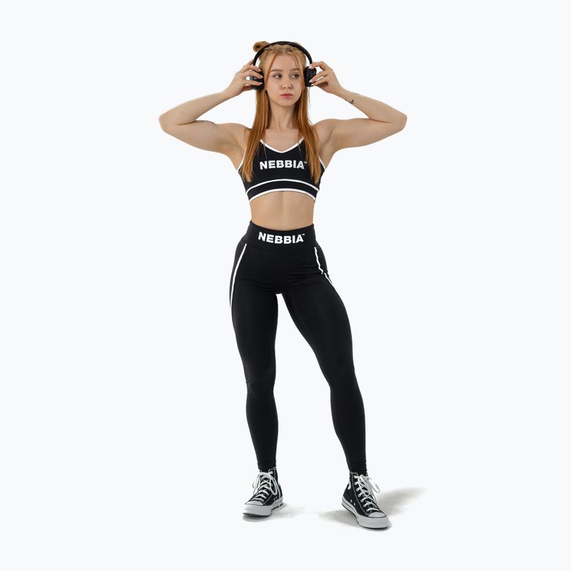 Топ для тренувань жіночий NEBBIA Support Sports Bra My Rules black 2