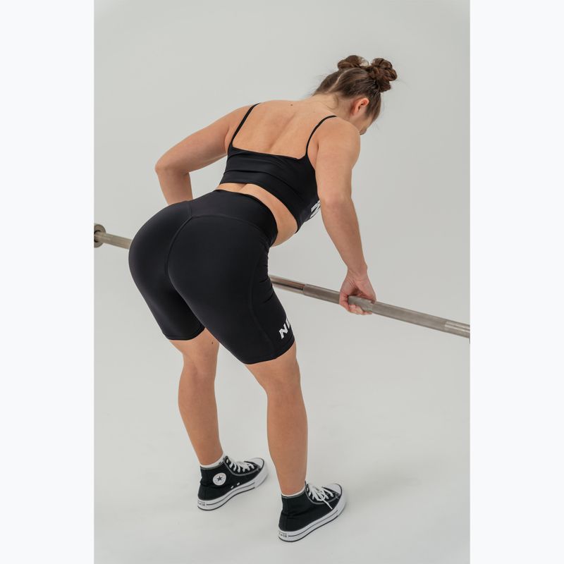 Топ для тренувань жіночий NEBBIA Bandeau Bra Back Check black 6