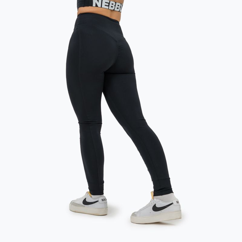 Легінси для тренувань жіночі NEBBIA Glute Check High Waisted black 3