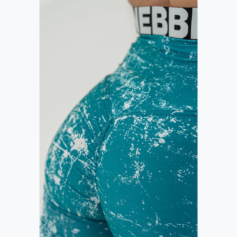 Легінси для тренувань жіночі NEBBIA Rough Girl green 6