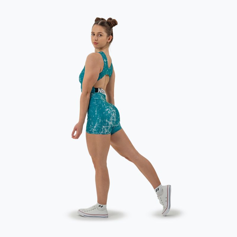 Топ для тренувань жіночий NEBBIARough Girl Crop green 4