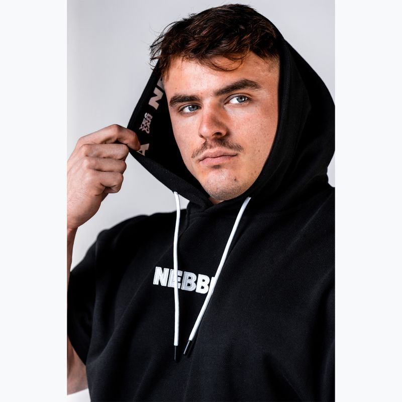 Кофта тренувальна чоловіча NEBBIA Hero black 5