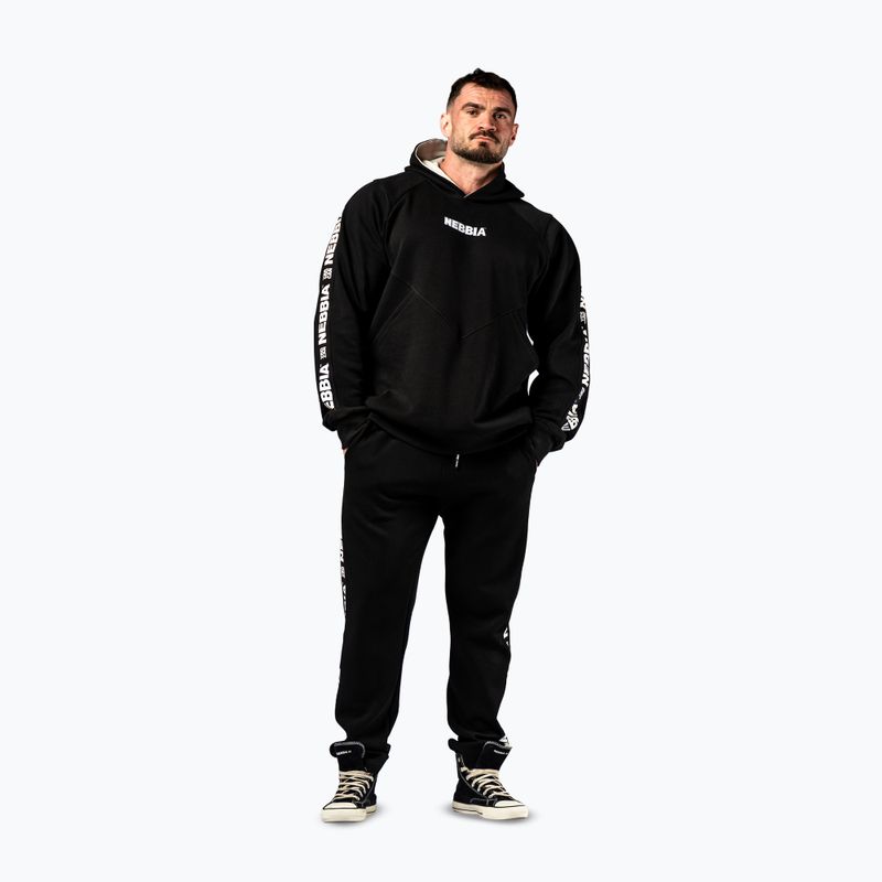 Кофта чоловіча NEBBIA Hero Hoodie black 2