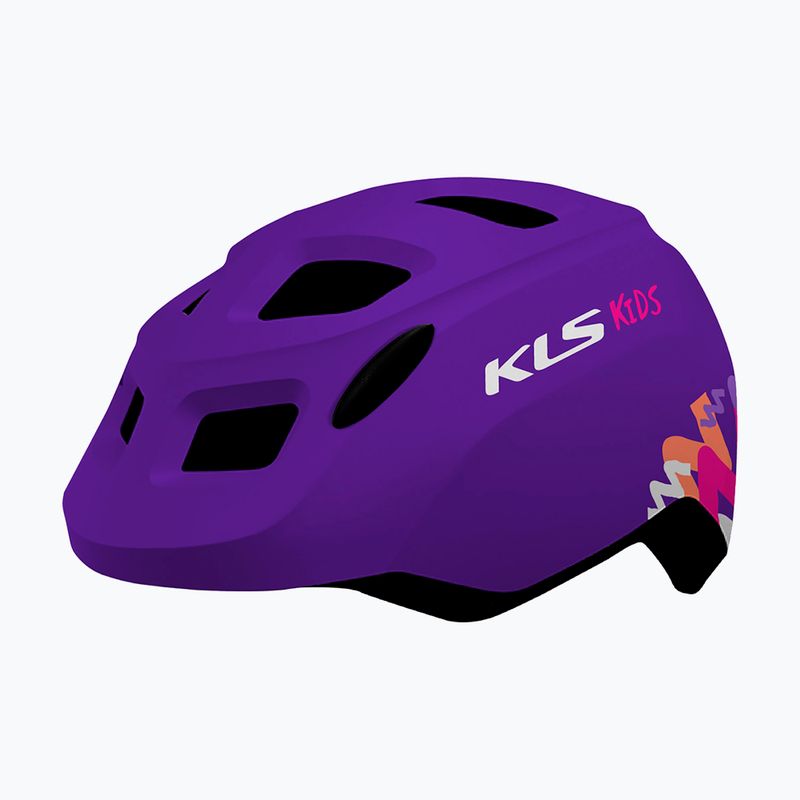 Шолом велосипедний дитячий Kellys Zigzag 022 purple