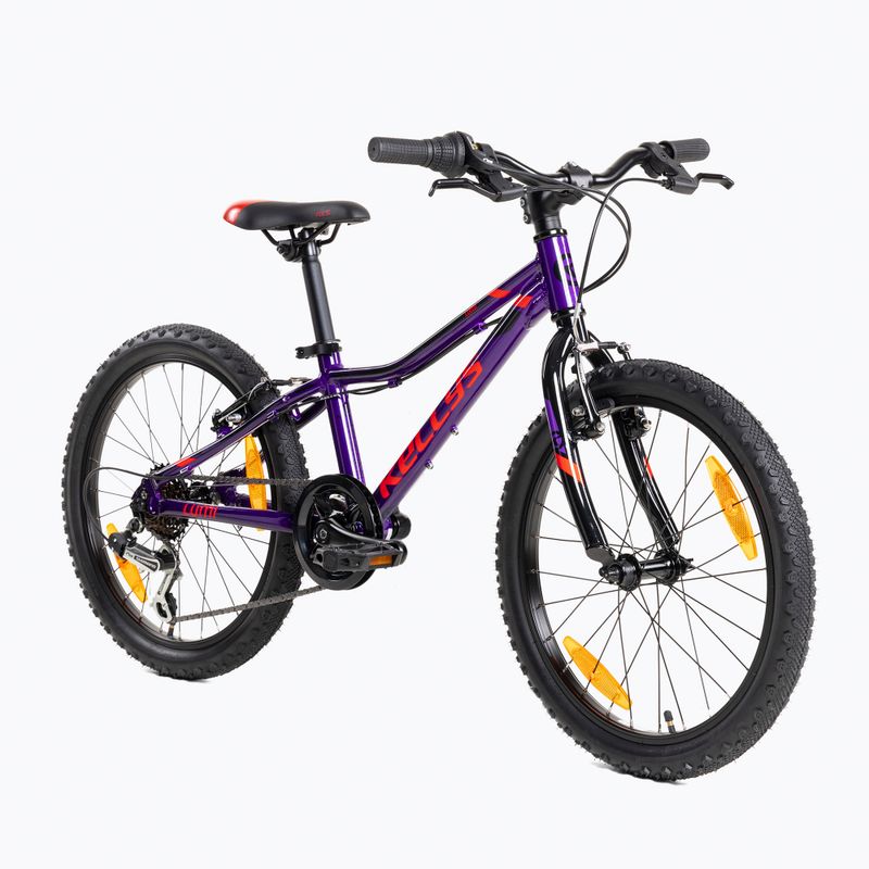 Велосипед дитячий Kellys Lumi 30 20" фіолетовий 72390 2
