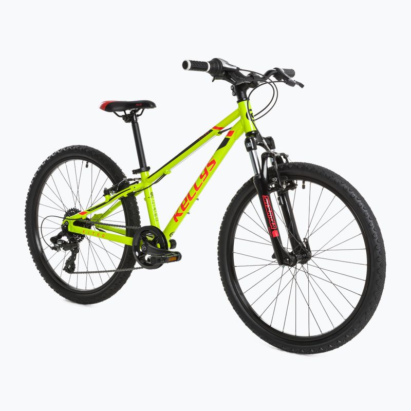 Велосипед дитячий Kellys Kiter 50 24" neon yellow 2