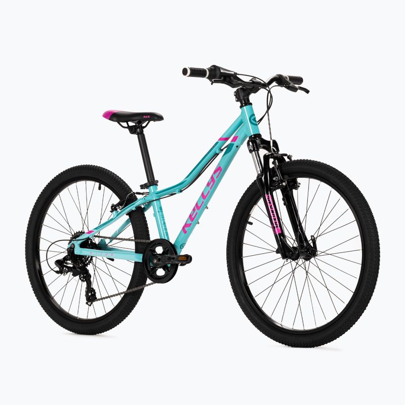 Велосипед дитячий Kellys Kiter 50 24" turquoise 2