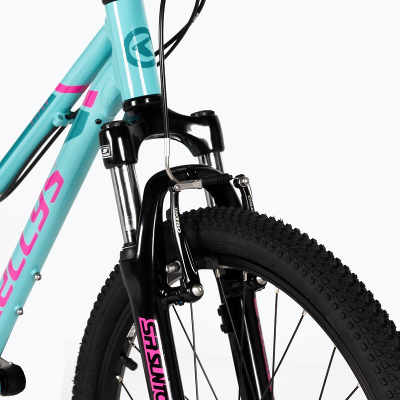 Велосипед дитячий Kellys Kiter 50 24" turquoise 4