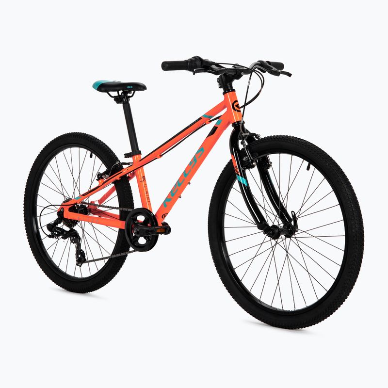 Дитячий велосипед Kellys Kiter 30 24 "неоновий помаранчевий 2