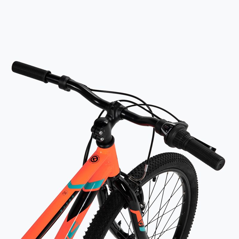 Дитячий велосипед Kellys Kiter 30 24 "неоновий помаранчевий 6