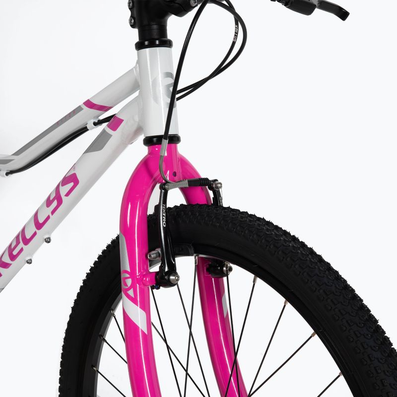 Дитячий велосипед Kellys Kiter 30 24" білий 4