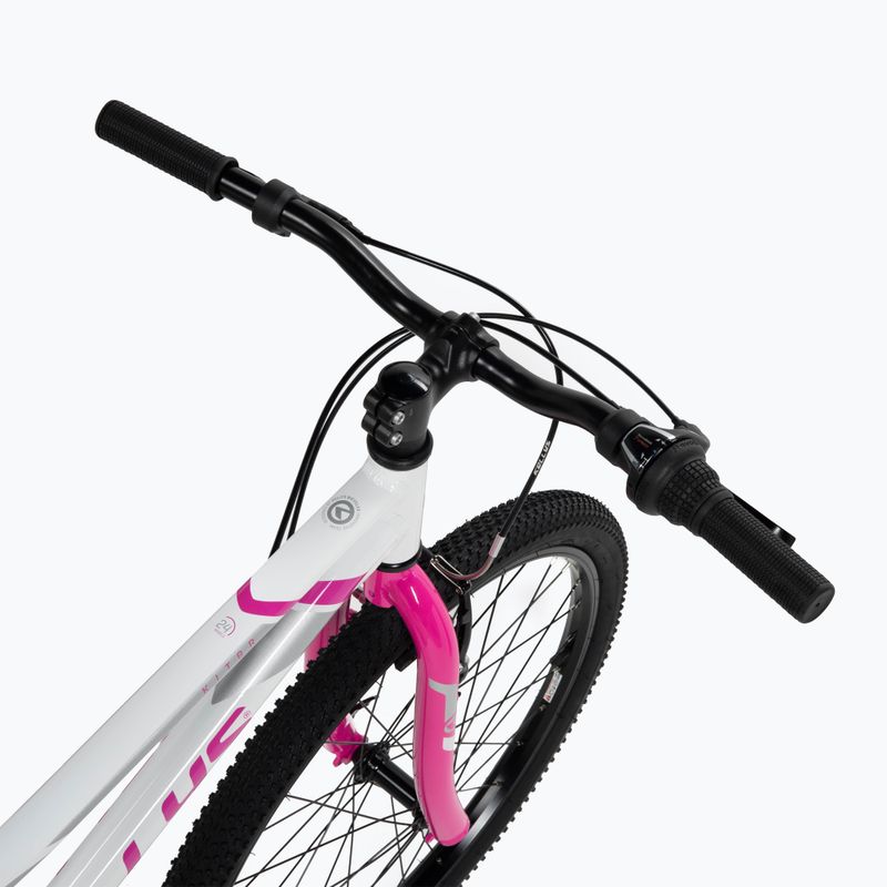 Дитячий велосипед Kellys Kiter 30 24" білий 6