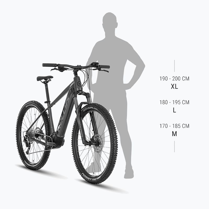 Велосипед електричний Kellys Tygon R10 Air P 29" 36V 20Ah 725Wh steel blue 3