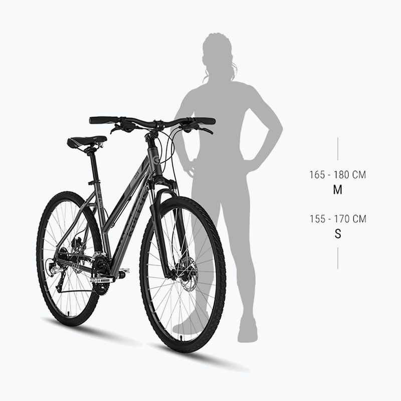 Велосипед кросовий жіночий Kellys Clea 10 28" misty blue 3