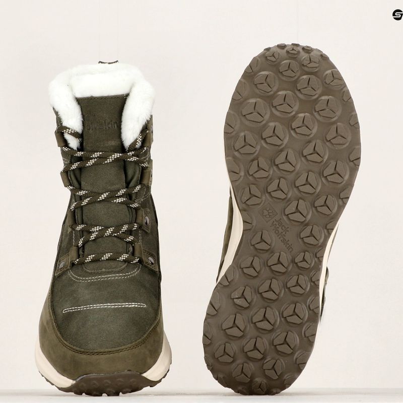 Жіночі трекінгові черевики Jack Wolfskin Dromoventure Texapore High island moss 13