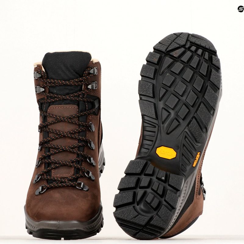 Взуття трекінгове жіноче Alpina Prima Mid dark brown 15