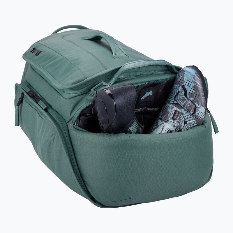 Сумка дорожня велосипедна Thule Roundtrip Bike Duffel 55 л hazy green 10