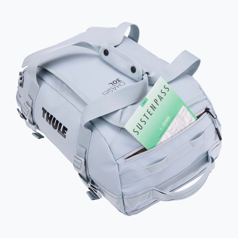 Сумка дорожня Thule Chasm Recycled Duffel 30 л soft blue 8