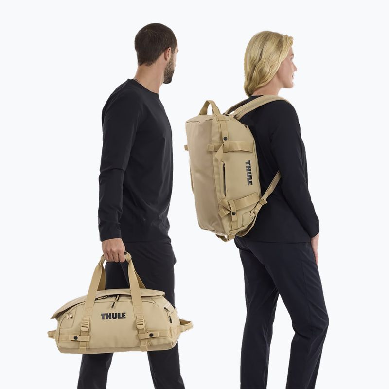 Сумка дорожня Thule Chasm Recycled Duffel 30 л gentle beige 4