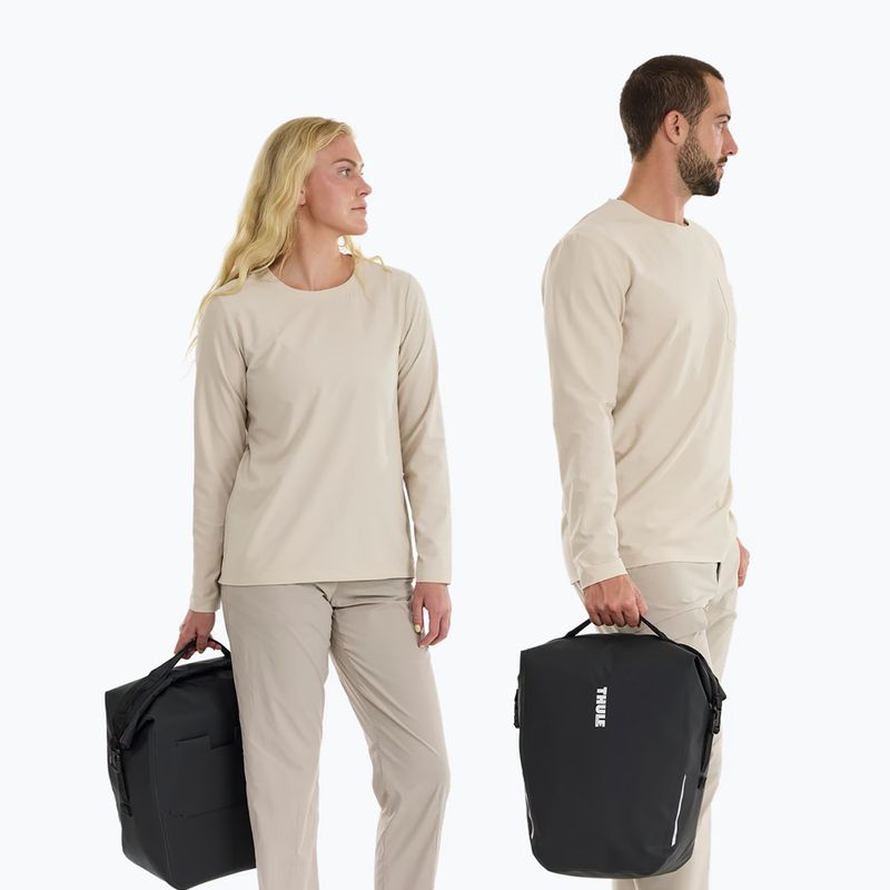 Сумка велосипедна Thule Shield Pannier with InLock 22 л black 5