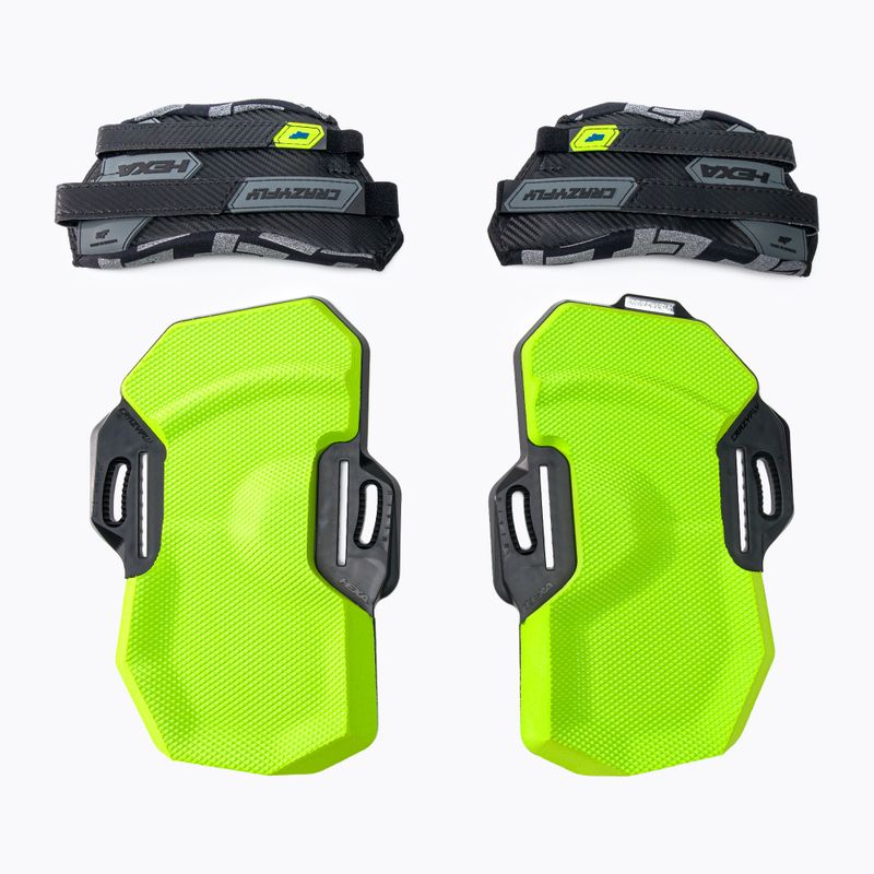 Пади і петлі для кайтборду CrazyFly Hexa II LTD Neon