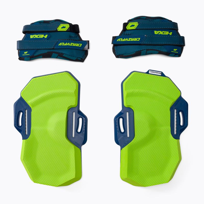 Пади і петлі для кайтборду CrazyFly Hexa II Binding Small