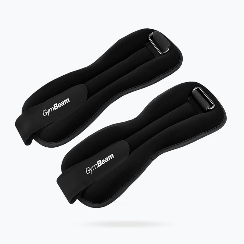 Навантаження для зап'ястя та щиколотки GymBeam 2 x 2 кг black