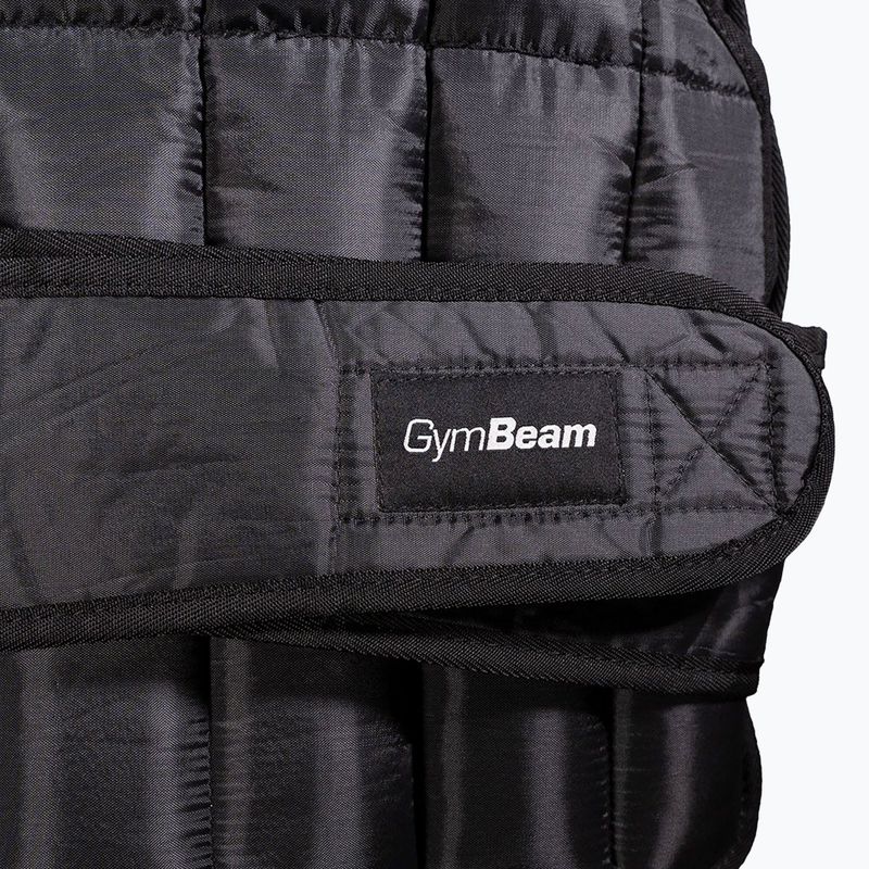 Жилет тренувальний обтяжувальний GymBeam Weighted Vest 10 kg black 2